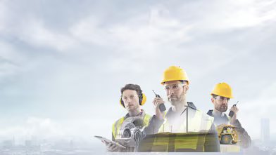 An image showing the diversity of sector disciplines within the Shell Lubricants business offering.