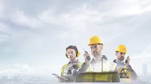 An image showing the diversity of sector disciplines within the Shell Lubricants business offering.