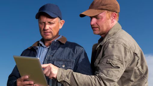 two men discussing